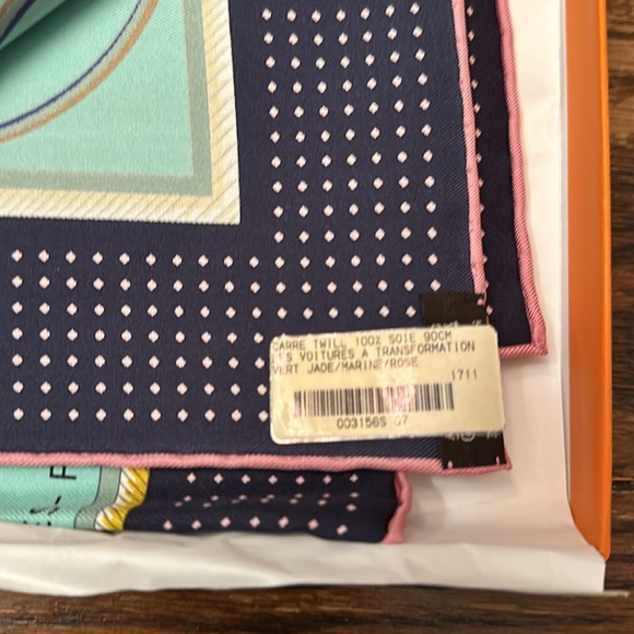 Hermes Silk Scarf - Picture 4 of 6